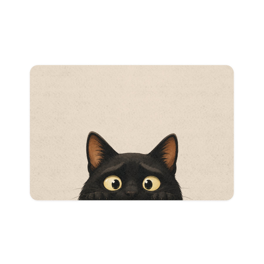 Soft Rituals™ 'Just Peeking' Pet Food Mat
