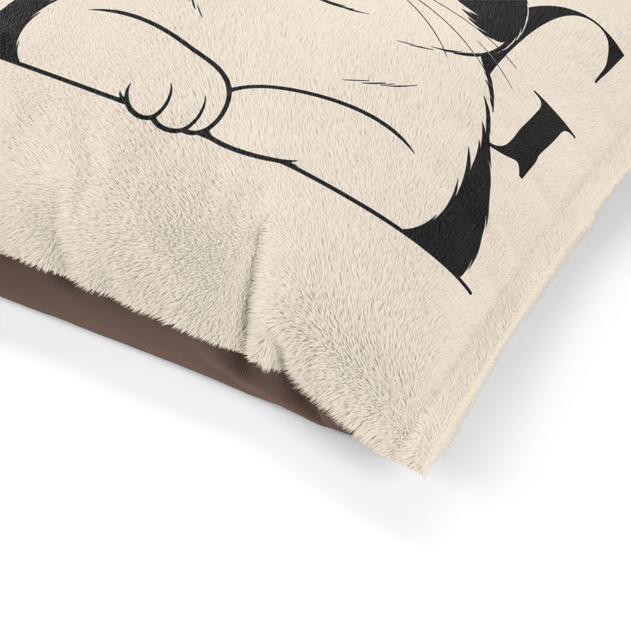 Quiet Loaf™ 'Currently Judging You' Cat Pet Bed
