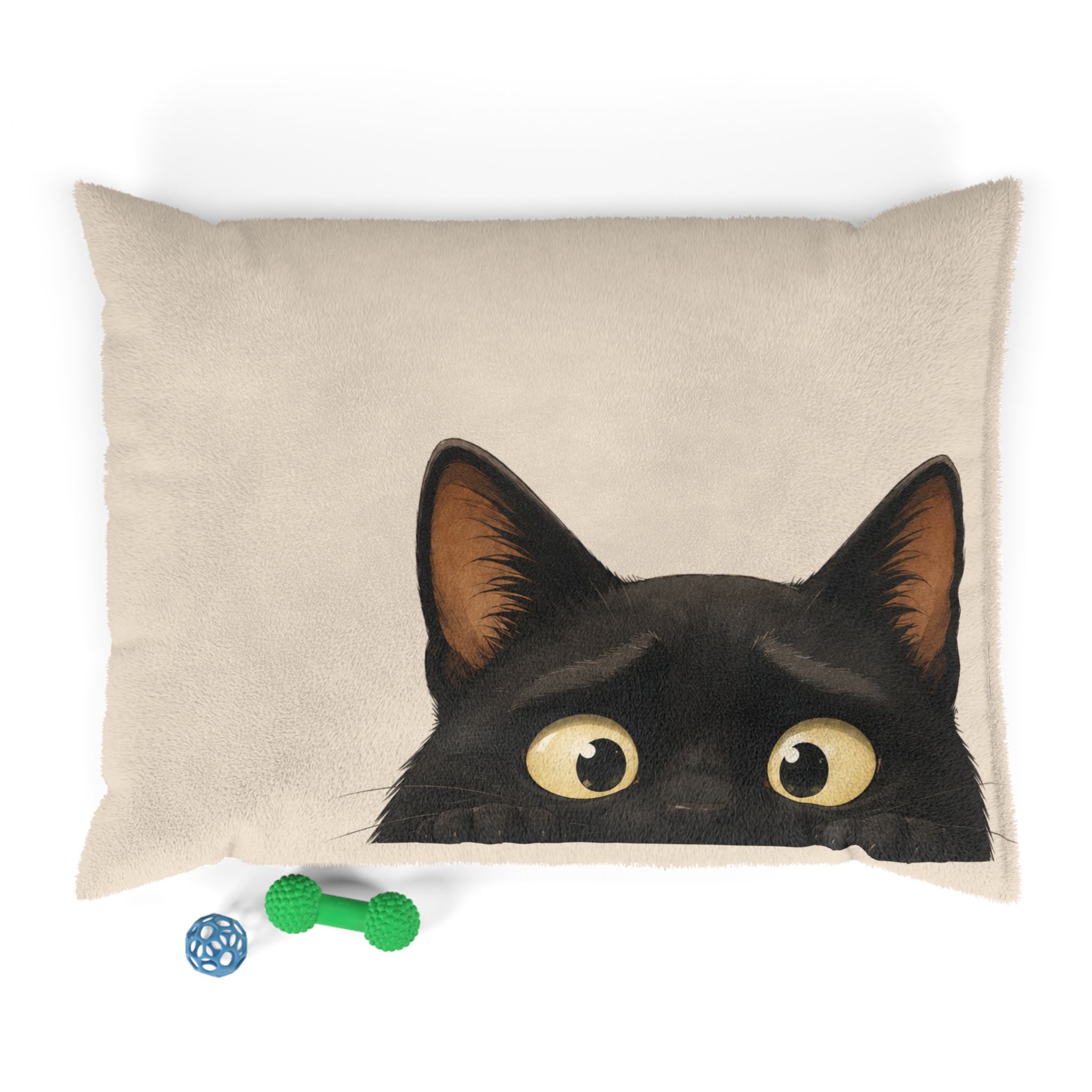 Soft Rituals™ 'Just peeking' Cat Pet Bed