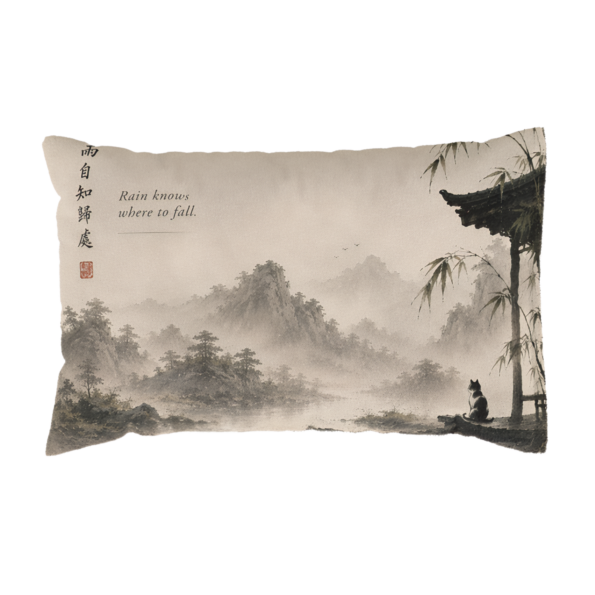 Eastern Quiet™ 'Rain knows where to fall' Pet Bed