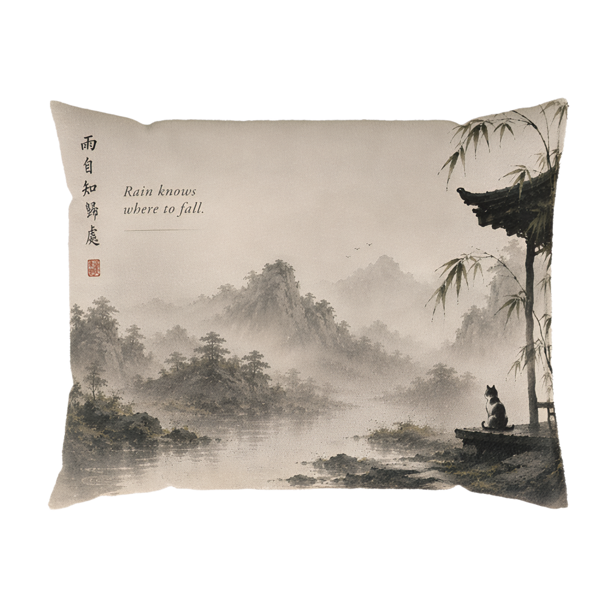 Eastern Quiet™ 'Rain knows where to fall' Pet Bed