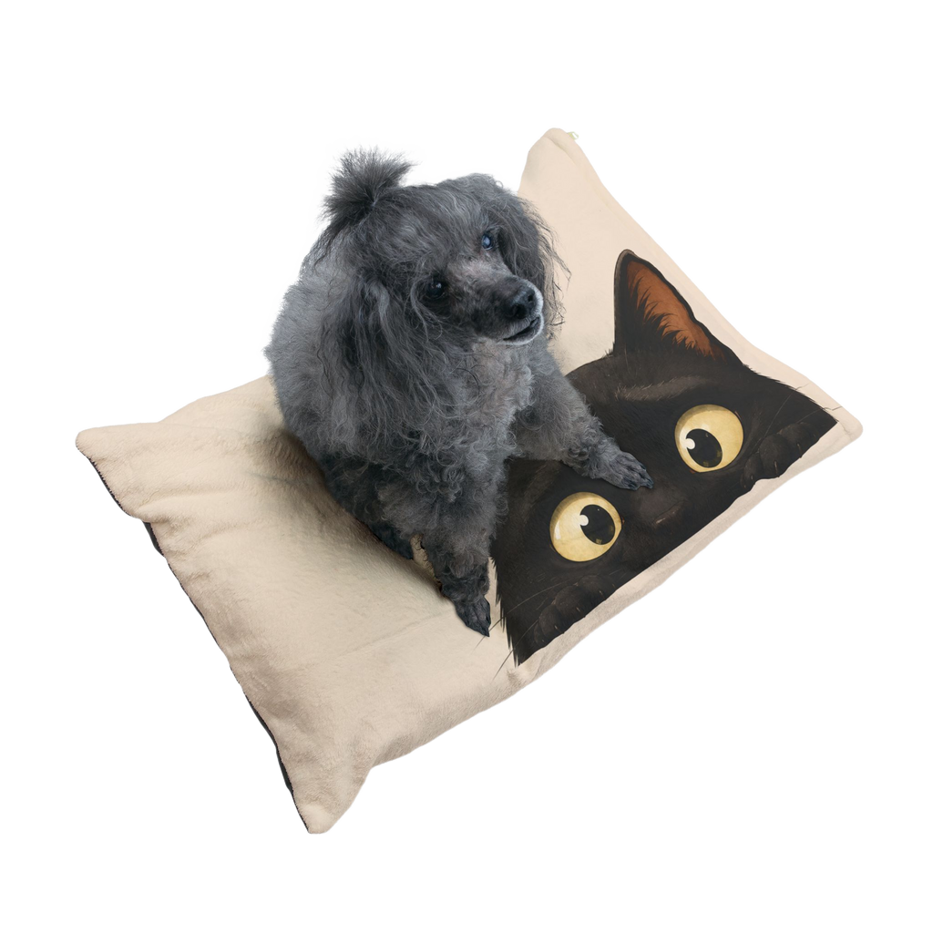 Soft Rituals™ 'Just peeking' Pet Bed