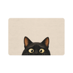 Soft Rituals™ 'Just Peeking' Pet Food Mat