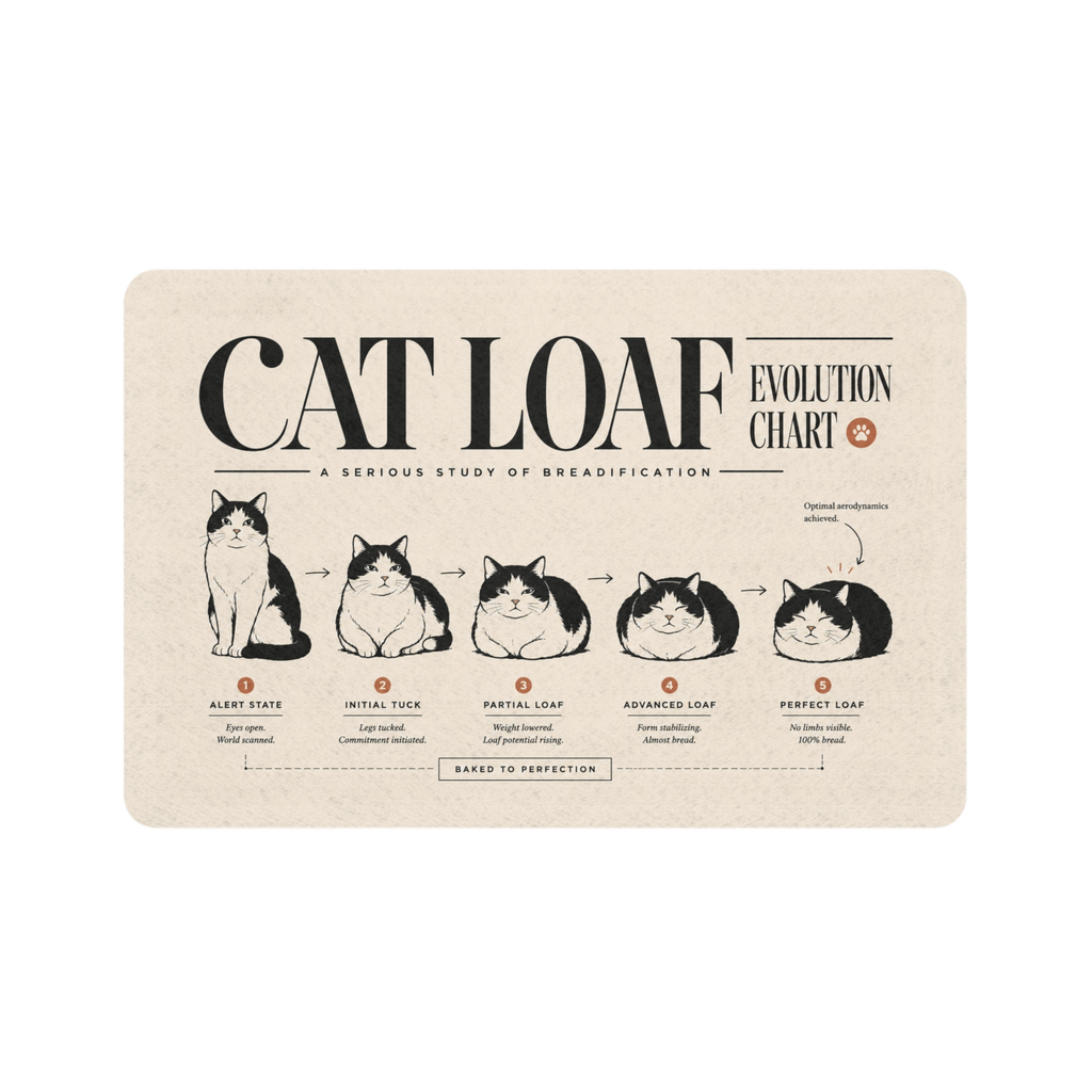 Quiet Loaf™ Cat-Loaf Pet Food Mat