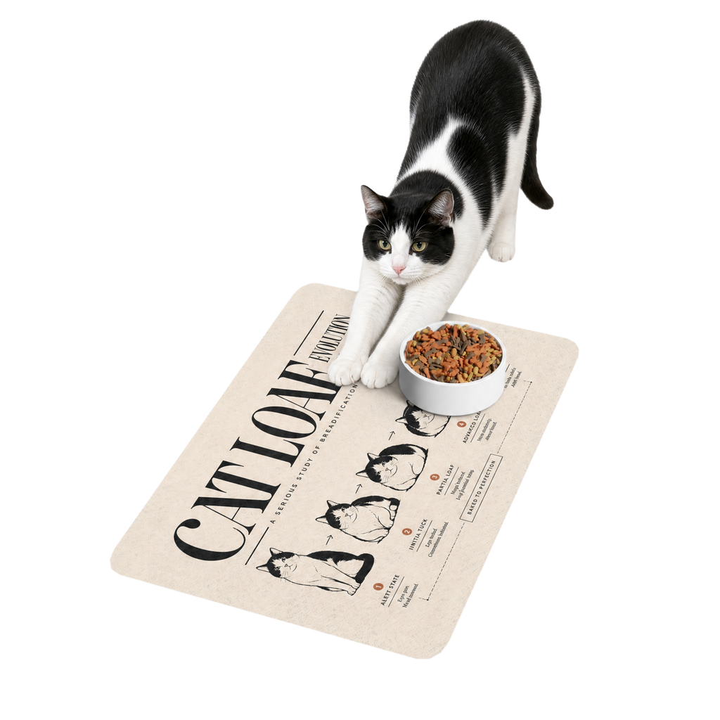 Quiet Loaf™ Cat-Loaf Pet Food Mat