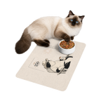 USA 250 - 'Cowboy Cat' Pet Food Mat