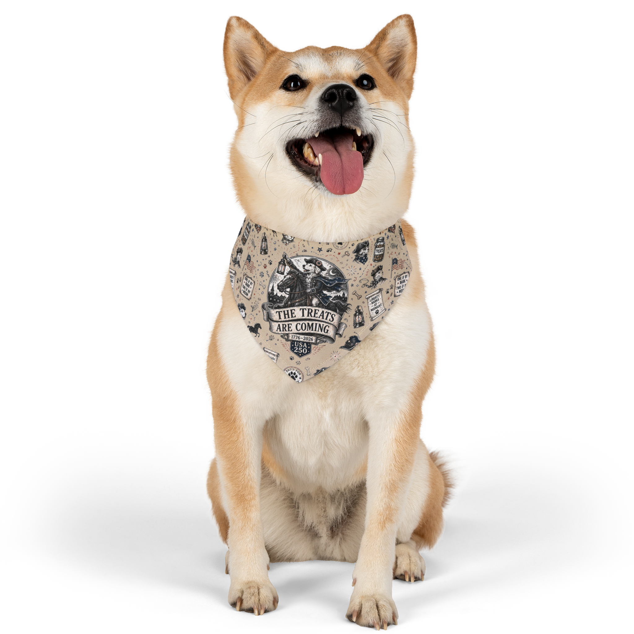 USA 250 - 'The Treats Are Coming' Pet Bandana