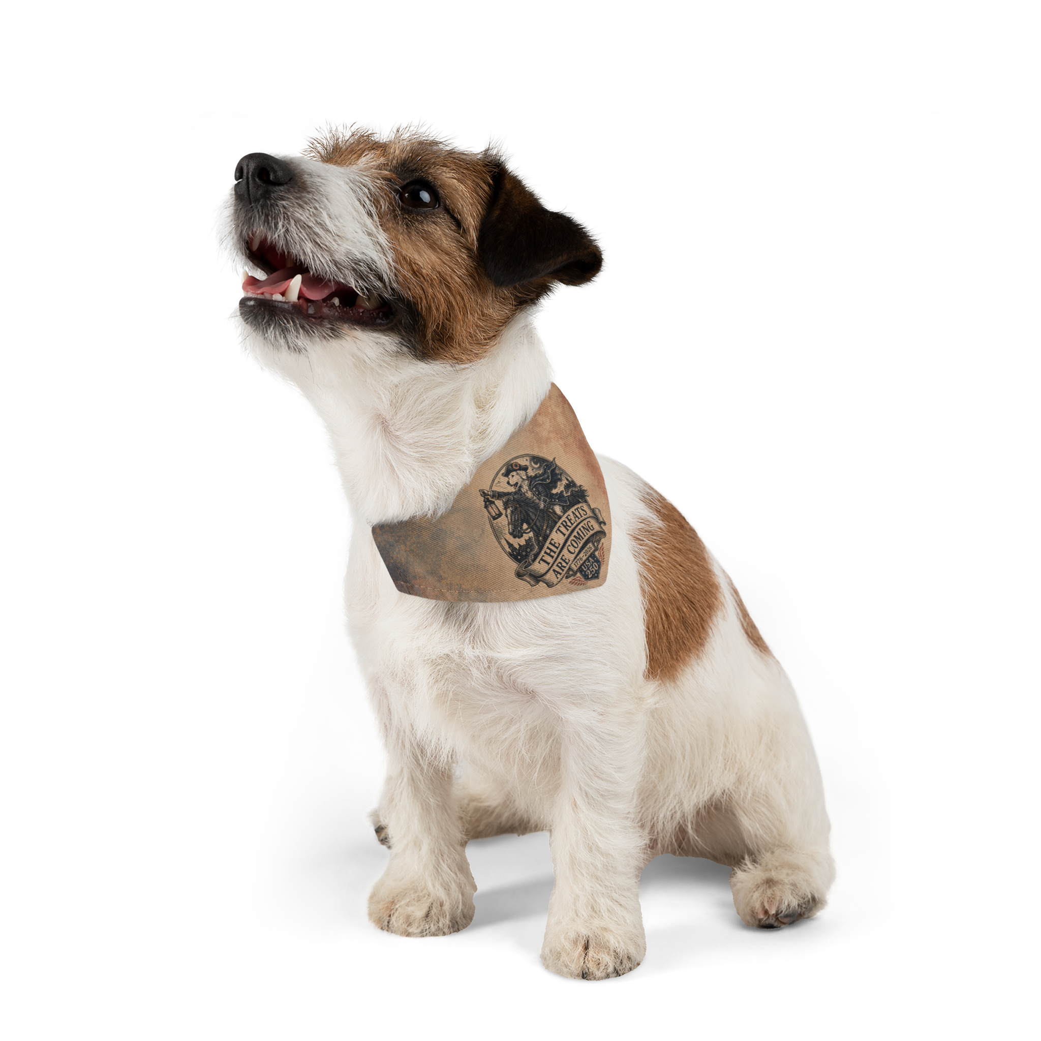 USA 250 — 'The Treats Are Coming' Pet Bandana