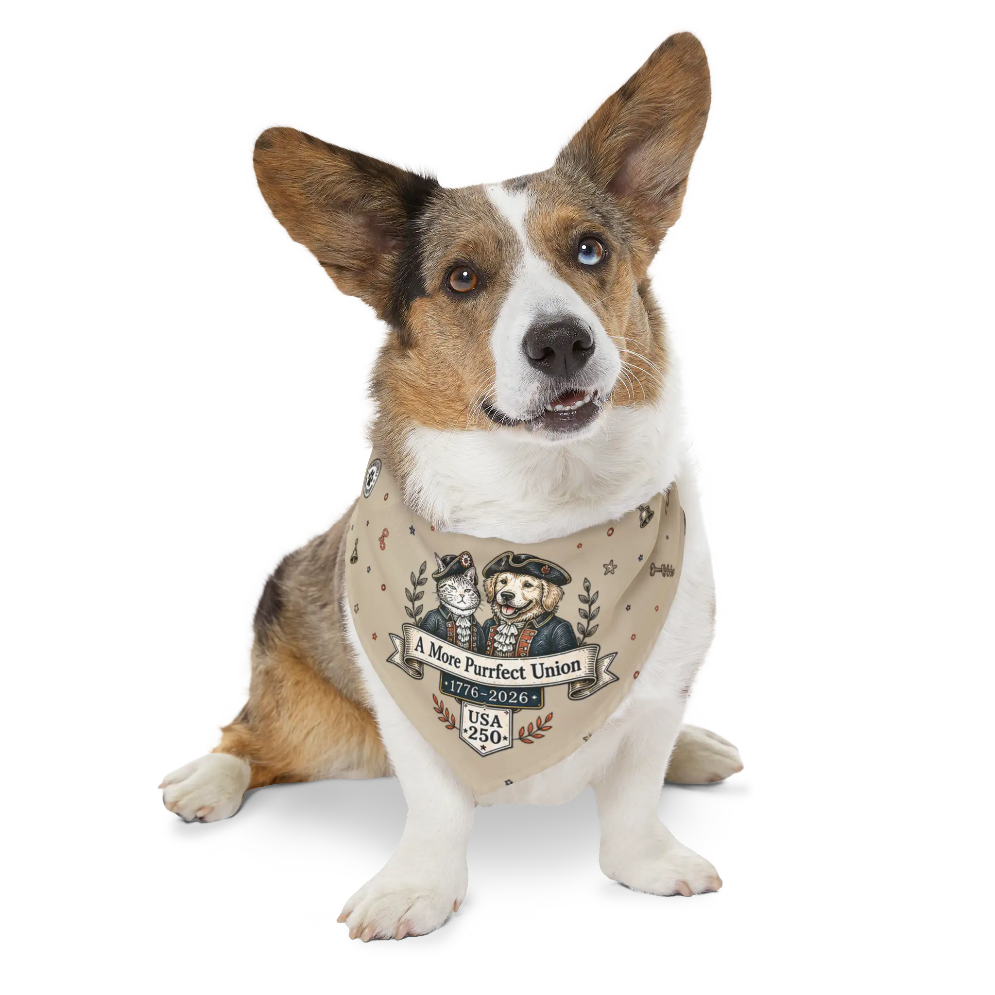 USA 250 — "A More Purrfect Union" Pet Bandana
