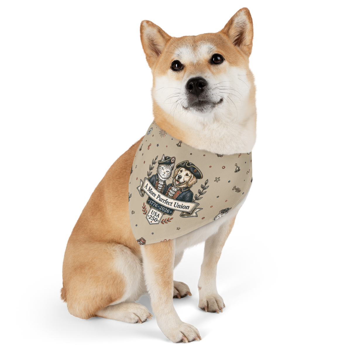 USA 250 — "A More Perfect Union" Pet Bandana