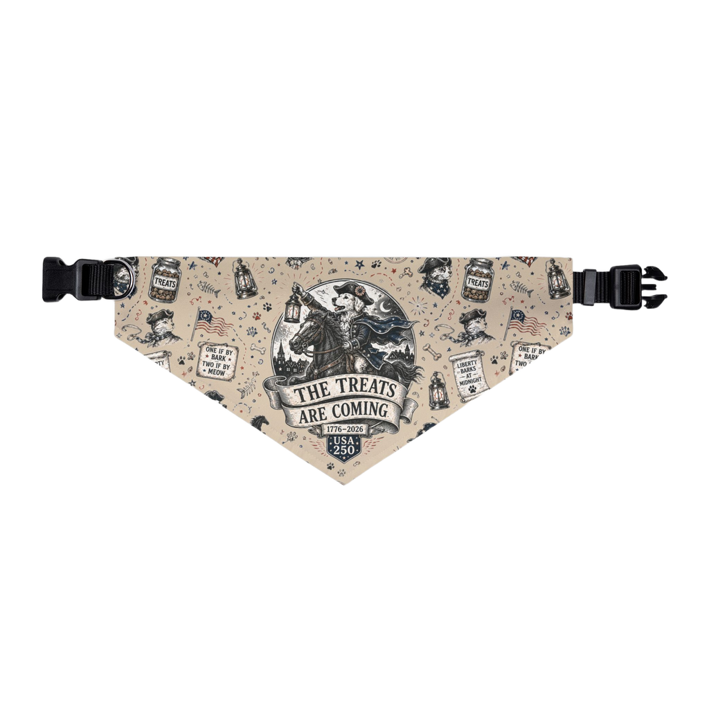 USA 250 - 'The Treats Are Coming' Pet Bandana