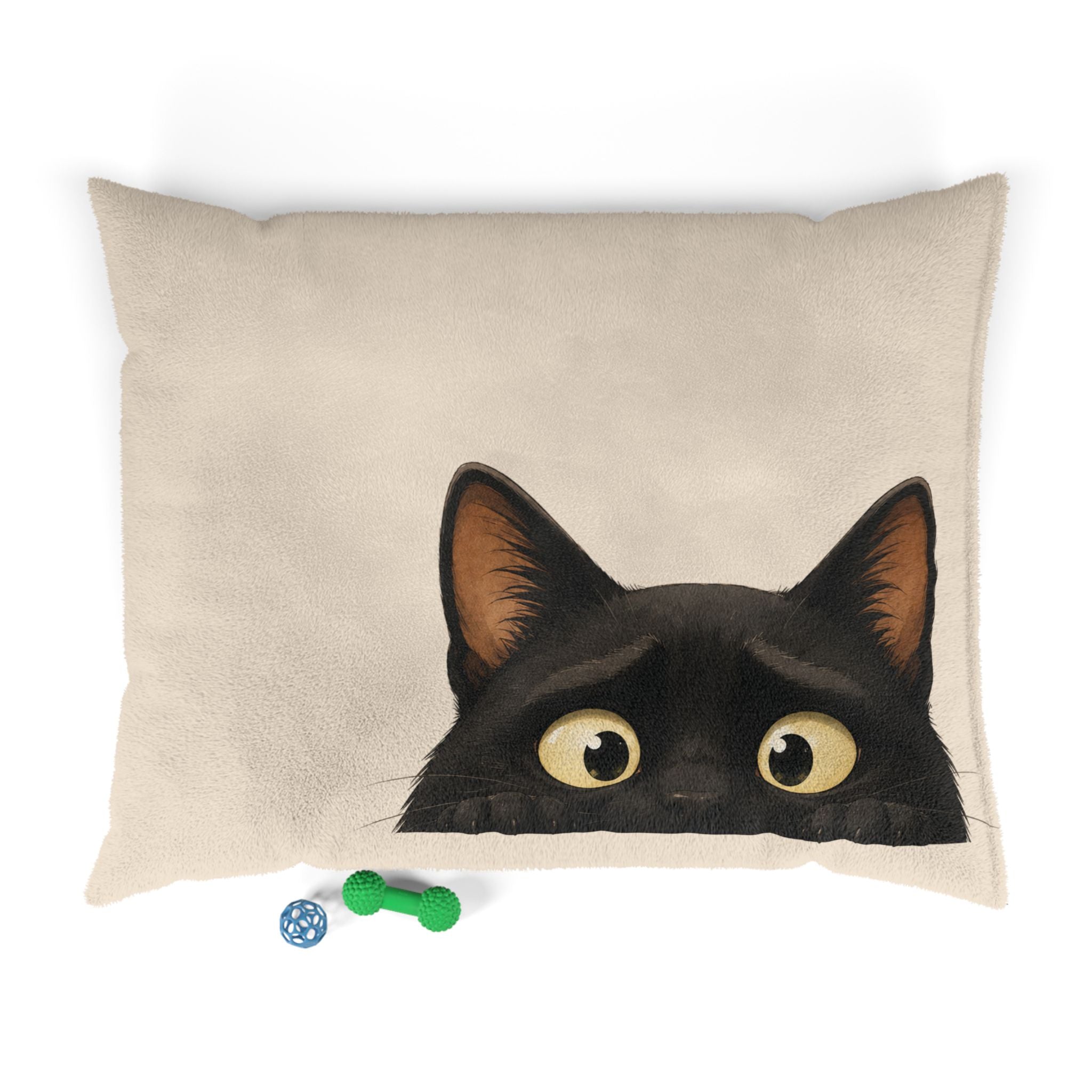 Soft Rituals™ 'Just peeking' Cat Pet Bed