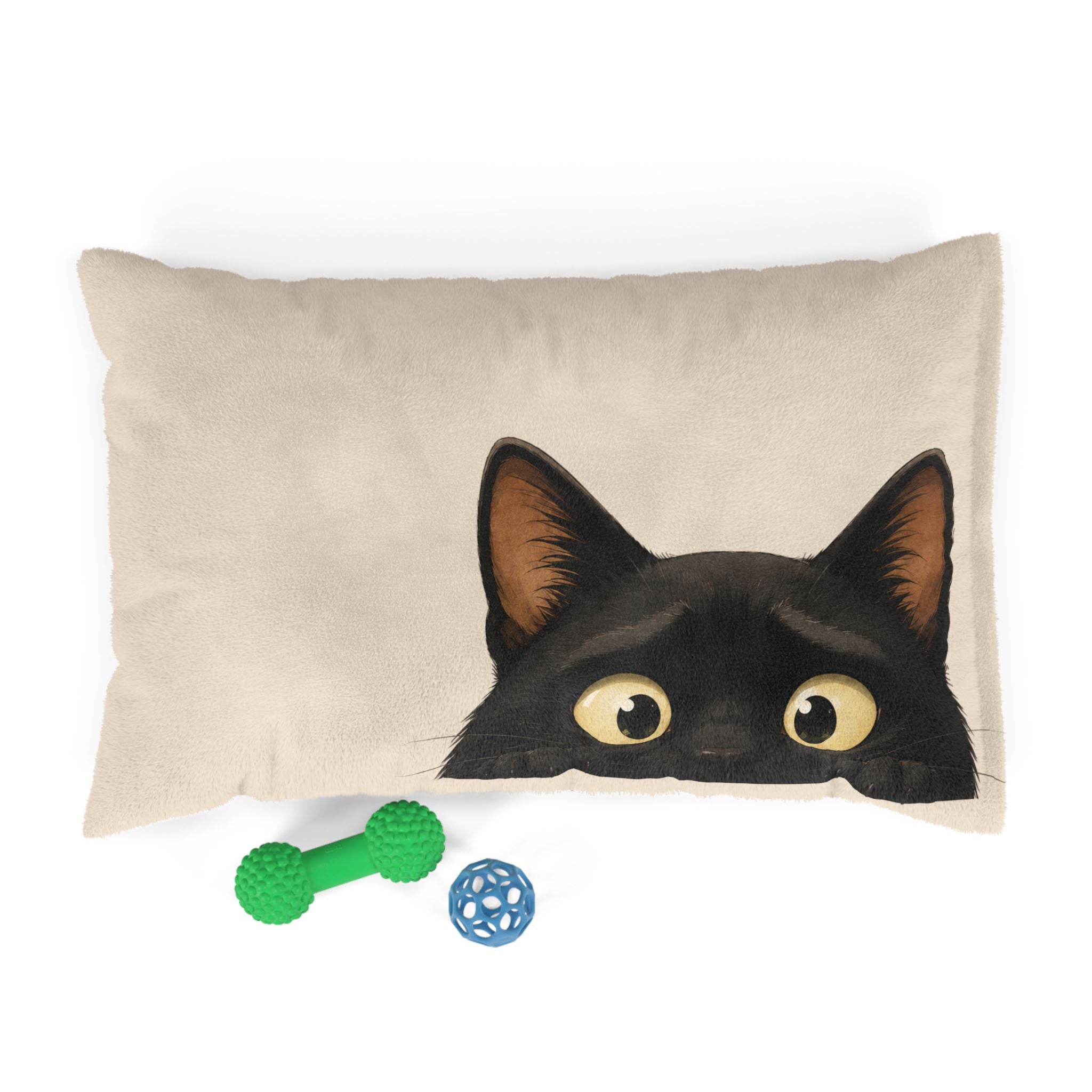 Soft Rituals™ 'Just peeking' Cat Pet Bed