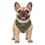 Petieer Clip-on Pet Bandana — 'Endless Ridges'