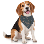 Petieer Clip-on Pet Bandana — 'Open Meadow Hare'