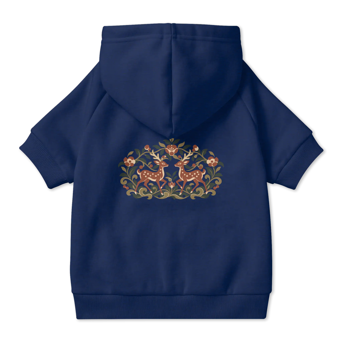 Petieer Pet Hoodie with Collar Hole – Twin Deer Navy