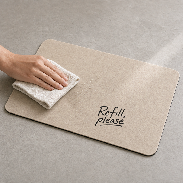 Quick-drying surface