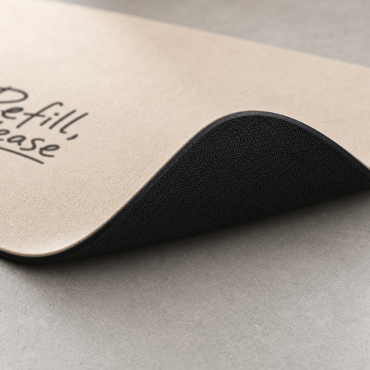 Pet Food Mat-"Refill, Please"